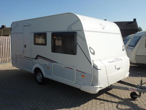 Tec Tour 400 DB nette caravan, Caravans en Kamperen, Caravans, Bedrijf, tot en met 4, 750 - 1000 kg, Treinzit, T.E.C., Dwarsbed