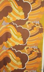 10919 Originele vintage retro stof stoffen gordijnstof Swiet, Overige kleuren, 120 cm of meer, Ophalen of Verzenden, Katoen