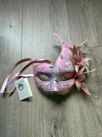 Venetiaans Masker roze, Antiek en Kunst, Curiosa en Brocante, Ophalen of Verzenden