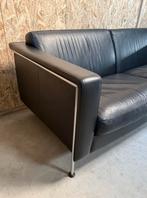 Leren design bank Touché 2,5 zits. Vintage, Ophalen, Gebruikt, Tweepersoons, Rechte bank