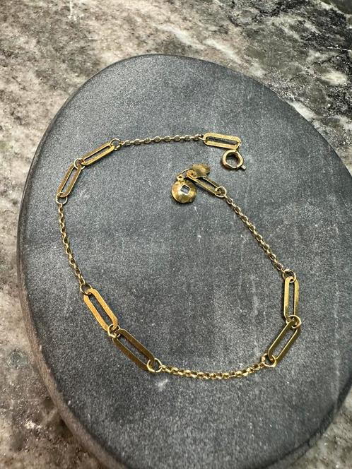Prachtige 14k gouden armband, Sieraden, Tassen en Uiterlijk, Armbanden, Ophalen of Verzenden