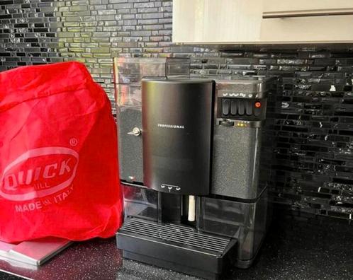 Quick mill met geintegreerde molen en afslat  automatisch, Witgoed en Apparatuur, Koffiezetapparaten, Zo goed als nieuw, Gemalen koffie