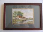 William Henry Harford (1840-1917): Originele antieke aquarel, Ophalen of Verzenden