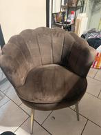 4 eetkamer stoelen schelpen, Huis en Inrichting, Stoelen, Ophalen of Verzenden, Zo goed als nieuw, Bruin, Vijf, Zes of meer stoelen