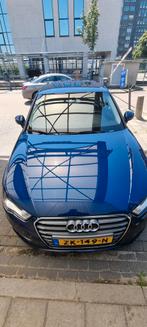 Audi A3 1.4 Tfsi COD Sportback 2014 Blauw, Auto's, Navigatiesysteem, Zwart, Blauw, Leder en Stof
