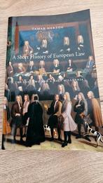 A Short History of European Law, Boeken, Ophalen of Verzenden, Alpha, Zo goed als nieuw, WO