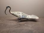 Oude egyptische ibis met Brons, Antiek en Kunst, Kunst | Beelden en Houtsnijwerken, Ophalen of Verzenden