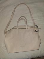 Shabbies schoudertas van echt leer, Ophalen of Verzenden, Nieuw, Grijs, Handtas