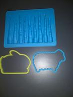 Drie siliconen bakvormen Haas schaap ijspegel, Ophalen of Verzenden