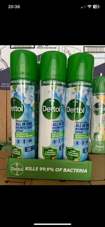 Dettol Desinfecterende Spray Crisp Linen 6x 300 ml 15€ beschikbaar voor biedingen