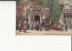 Lismore Castle De Koning vertrekt per auto Tuck s card, Verzenden, Voor 1920, Ongelopen, Engeland