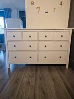 Ikea hemnes ladekast wit met 8 lades., 5 laden of meer, Ophalen of Verzenden, Zo goed als nieuw, Minder dan 100 cm