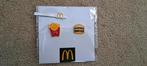 McDonalds 2 pins hamburger en friet en speld, Verzamelen, Speldjes, Pins en Buttons, Ophalen, Zo goed als nieuw, Merk, Speldje of Pin