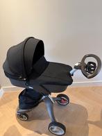 Stokke Xplory kinderwagen, Kinderen en Baby's, Zo goed als nieuw, Combiwagen, Verstelbare duwstang, Ophalen