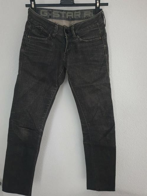 G-star RAW spijkerbroek. Donkergrijs. Maat XS, Kleding | Dames, Spijkerbroeken en Jeans, Zo goed als nieuw, W27 (confectie 34) of kleiner