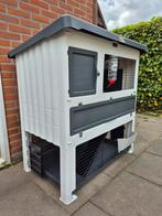 Ferplast Konijnenhok Grand Lodge, Ophalen, 110 cm of meer, Zo goed als nieuw, 90 cm of meer