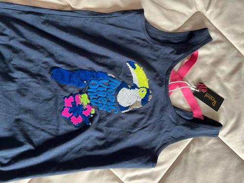 Kledingpakket 164-170 Topje met toekan NIEUW,LBT korte broek, Kinderen en Baby's, Kinderkleding | Maat 164, Zo goed als nieuw