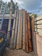 Houten balken 15x6cm, lang min 320cm, Doe-het-zelf en Verbouw, Hout en Planken, Gebruikt, Balk, Vuren, Ophalen