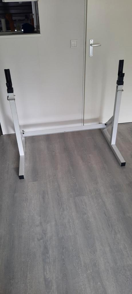 Squatrek te koop, Sport en Fitness, Fitnessapparatuur, Krachtstation, Metaal, Ophalen