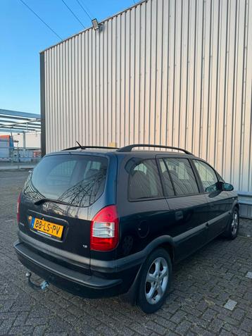 Opel Zafira 1.6 16V 2003 Blauw AIRCO NL NAP APK 7p beschikbaar voor biedingen