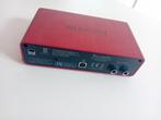 Focusrite Scarlett 2i2 Audio Interface, Ophalen of Verzenden, Gebruikt, Audio