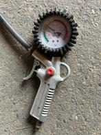 Bandenvul pistool met manometer (2x), Ophalen, Gebruikt