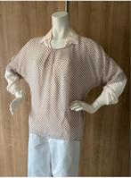 Comma Voile blouse mt. L/XL, Maat 46/48 (XL) of groter, Zo goed als nieuw, Roze, Comma