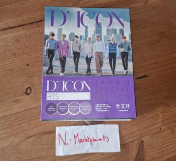 COMPLEET: BTS D'ICON Japan Special Edition Vol. 2 (met pcs) beschikbaar voor biedingen