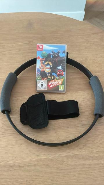 Ring Fit Adventure + Ring en BeenBand beschikbaar voor biedingen