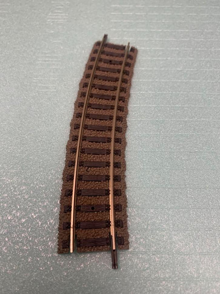 Fleischmann 6127 Gebogen Rail R2, Hobby en Vrije tijd, Modeltreinen | H0, Gebruikt, Rails, Gelijkstroom of Wisselstroom, Fleischmann