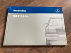 Mercedes w201 190e 2.5-16 handleiding NL, Ophalen of Verzenden