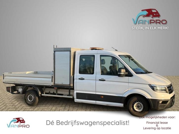 Volkswagen CRAFTER 2.0 TDI 102PK PICK-UP Dubbel Cabine L4 Op, Auto's, Bestelauto's, Bedrijf, ABS, Airbags, Centrale vergrendeling