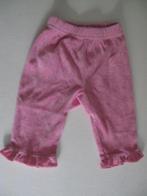 babies wear roze broek maat 56, Kinderen en Baby's, Meisje, Babies wear, Ophalen of Verzenden, Zo goed als nieuw