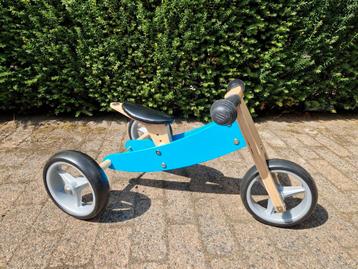 Mooie Bandits and Angels balancebike driewieler blauw beschikbaar voor biedingen