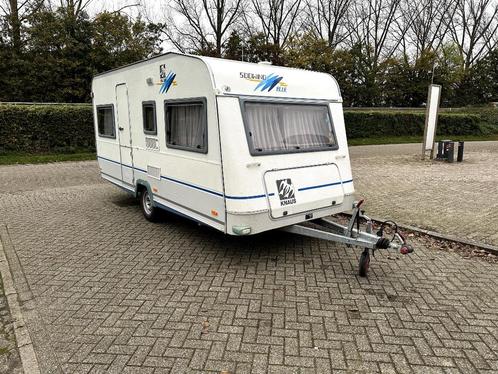 Knaus Sudwind Blue Line 450 TU 1998 zgan Dorema voortent, Caravans en Kamperen, Caravans, Bedrijf, tot en met 4, 750 - 1000 kg