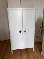 White Wardrobe / Cabinet – 80 x 52 x 140 cm, Ophalen, Zo goed als nieuw, 50 tot 70 cm, 105 cm of meer