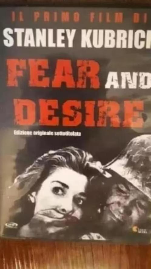 Fear and Desire (Italiaans import) - Stanley Kubrick (DVD), Cd's en Dvd's, Dvd's | Klassiekers, Zo goed als nieuw, Thrillers en Misdaad