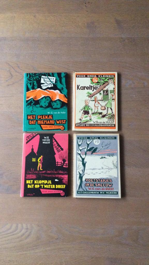 WG van der Hulst- Voor onze kleinen nrs 13, 14, 17 en 19, Boeken, Kinderboeken | Jeugd | onder 10 jaar, Gelezen, Fictie algemeen