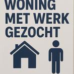 Werk / een baan met woning gezocht., 33 - 40 uur, Overige vormen