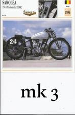 Mk3 motorkaart sarolea 350 fabrieksmodel, Verzamelen, Ophalen of Verzenden, Zo goed als nieuw, Motoren