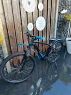 CUBE AIM mountainbike black/blue maat L, Fietsen en Brommers, Fietsen | Jongens, Versnellingen, Zo goed als nieuw, Cube, Ophalen