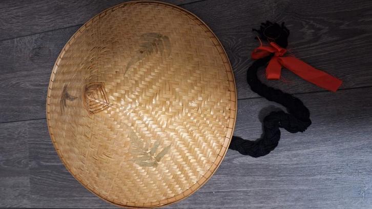 7 Chinese hoeden, Kleding | Dames, Hoeden en Petten, Zo goed als nieuw, Hoed, One size fits all, Ophalen of Verzenden