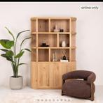 GEZOCHT Livingfurn Novero eiken naturel boekenkast, Ophalen of Verzenden, Zo goed als nieuw, 25 tot 50 cm, 50 tot 100 cm