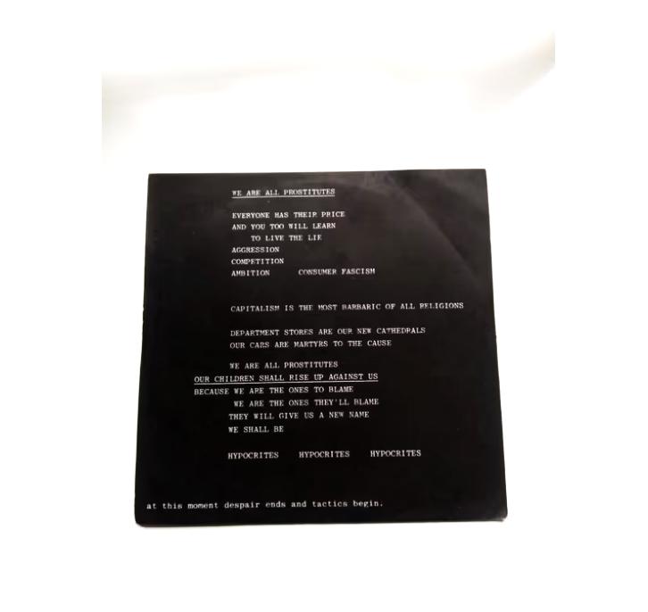 original single-the popgroup-we are all prostitutes uit 1979, Overige genres, 7 inch, Single, Ophalen of Verzenden