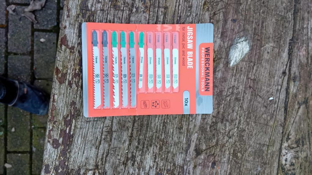 Zaagjes voor de decoupeerzaag, Ophalen of Verzenden