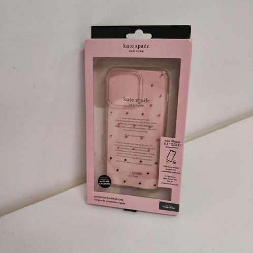 Kate Spade Pin Dot Protective Hardshell iPhone 13 Pro, Telecommunicatie, Mobiele telefoons | Hoesjes en Frontjes | Apple iPhone