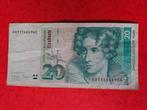 20 mark Duitsland 1993 jaar Serie DD, Ophalen of Verzenden, Duitsland, Los biljet