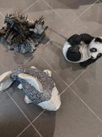 Tuinbeelden : Koi / Panda / Adelaar /Draak.., Tuin en Terras, Ophalen, Zo goed als nieuw, Steen, Dierenbeeld