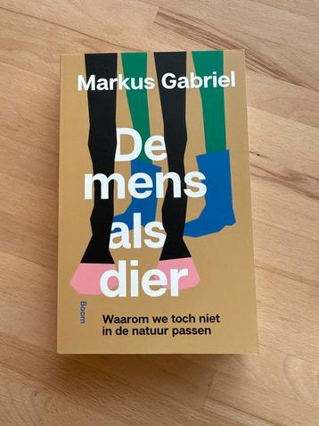 De mens als dier - Markus Gabriel (Ongelezen) beschikbaar voor biedingen