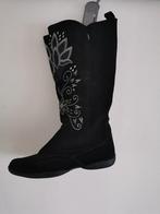 Mexx suède laarzen mt. 39, Hoge laarzen, Mexx, Verzenden, Zwart